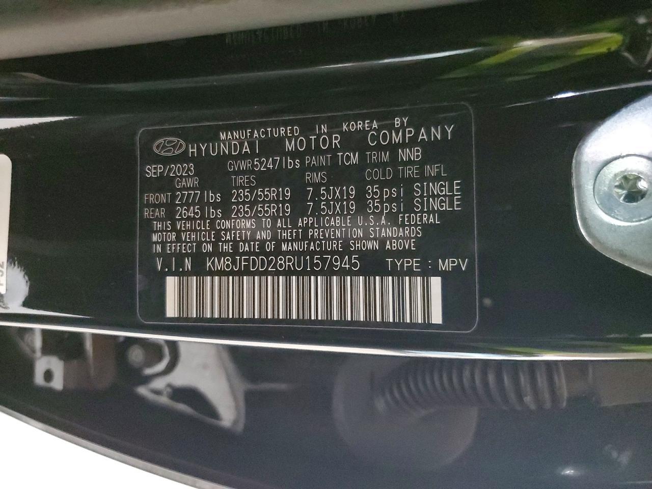 2024 Hyundai Tucson Plug-In Hybrid Limited - zdjęcie 14