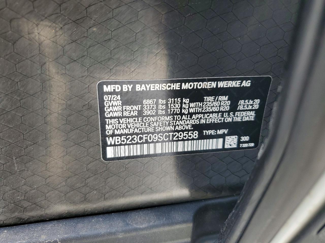 2025 BMW Ix xDrive50 - zdjęcie 13