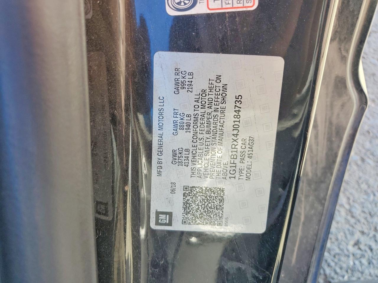 2018 Chevrolet Camaro Lt - zdjęcie 12