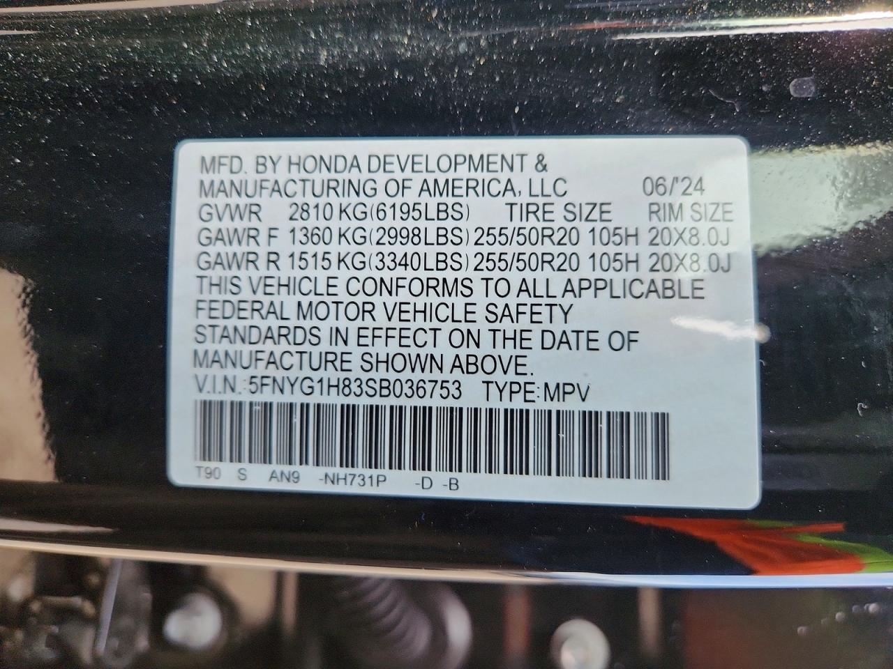 2025 Honda Pilot Elite - zdjęcie 14