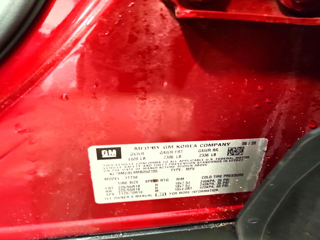 2021 Chevrolet Trailblazer Rs - zdjęcie 12