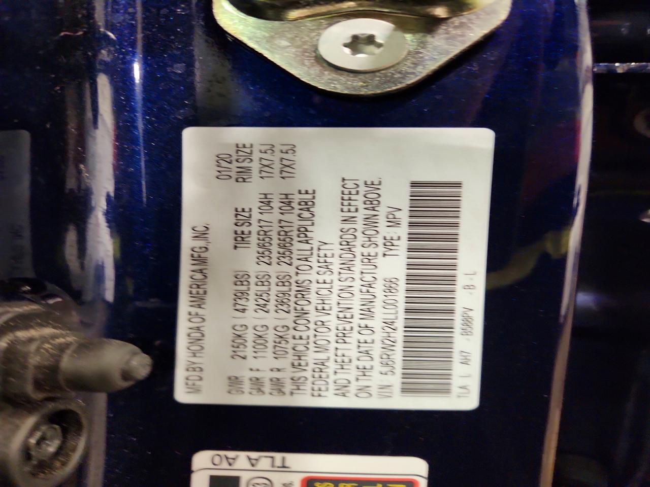 2020 Honda Cr-V Lx - zdjęcie 12