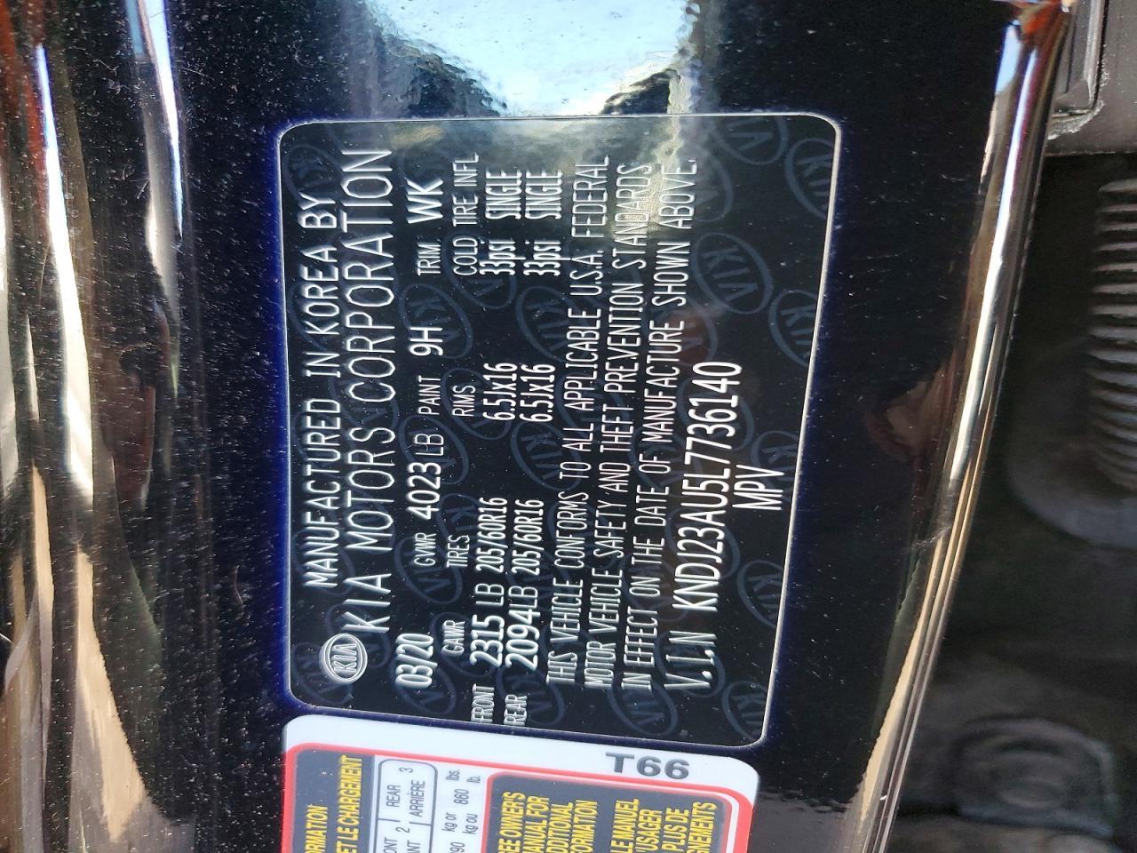 2020 Kia Soul Lx - zdjęcie 13