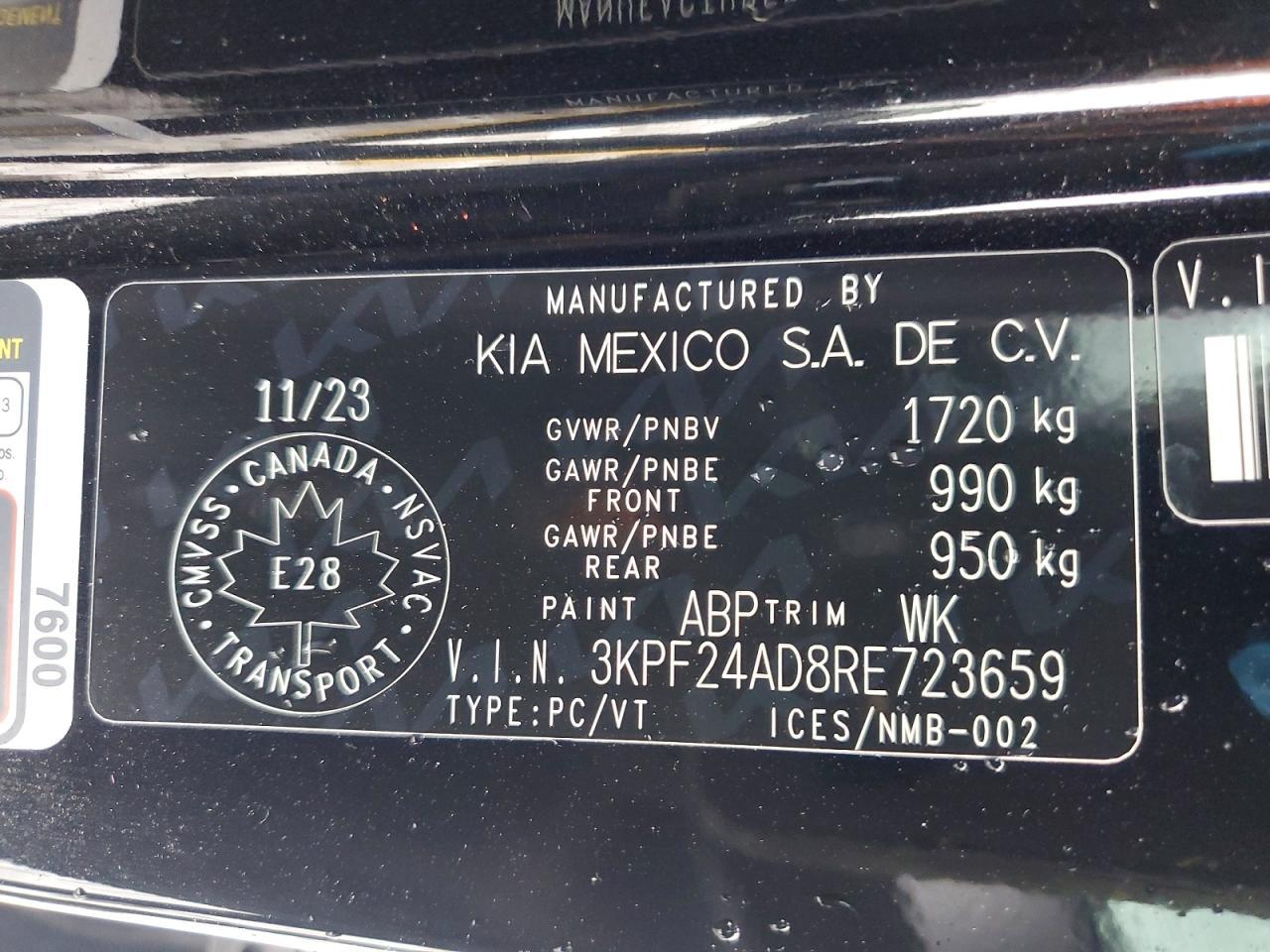 2024 Kia Forte Lx - zdjęcie 12