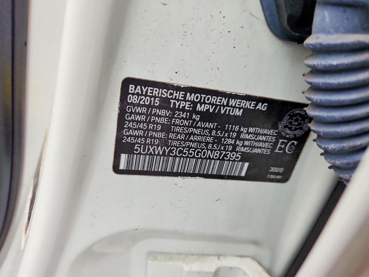 2016 BMW X3 xDrive28D - zdjęcie 12