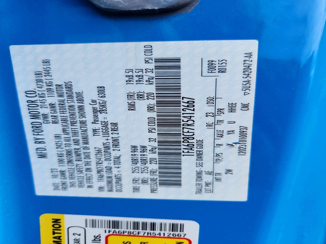 2024 Ford Mustang Gt - zdjęcie 13