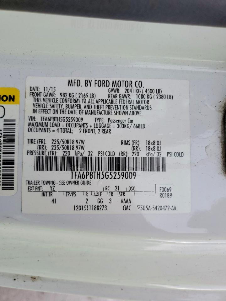 2016 Ford Mustang - zdjęcie 12