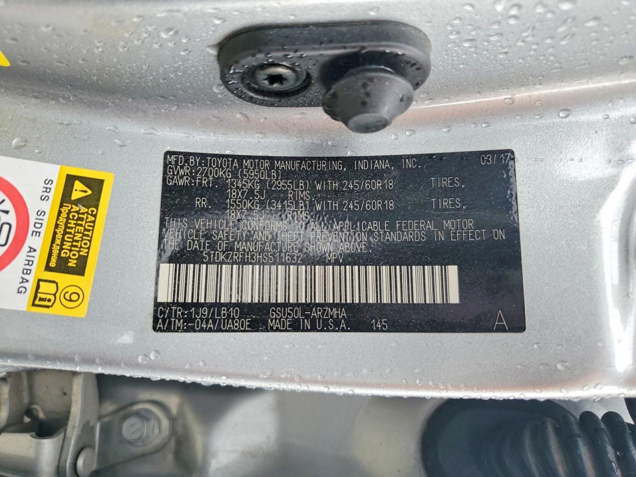 2017 Toyota Highlander Xle - zdjęcie 14