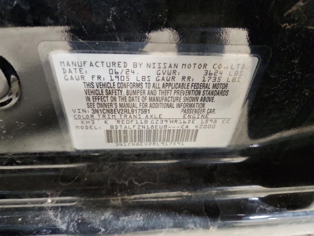 2024 Niss Versa Note Sv - zdjęcie 13