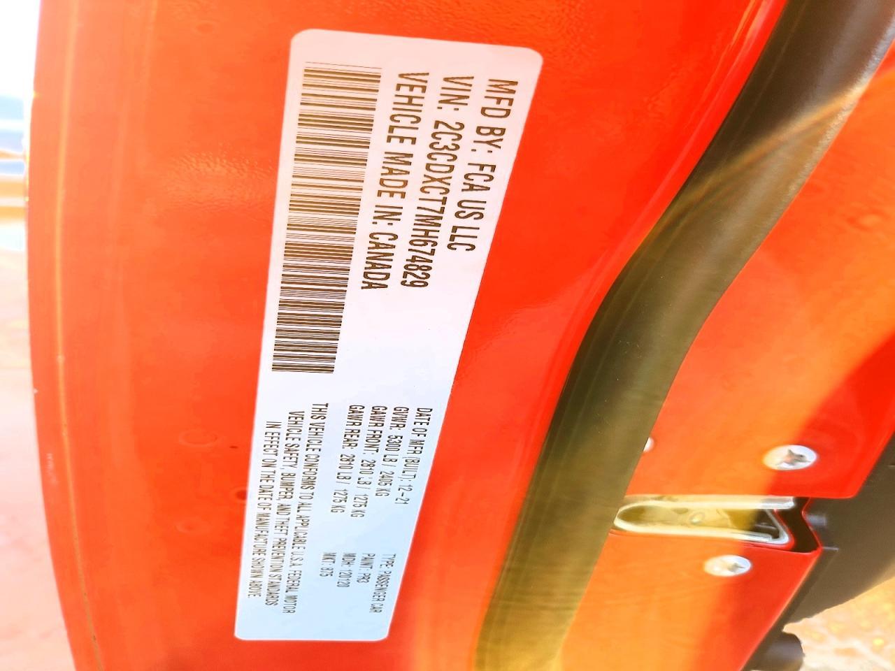 2021 Dodge Charger R - zdjęcie 12