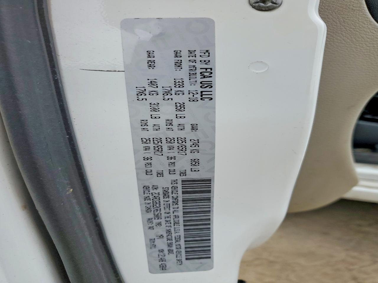 2019 Dodge Grand Caravan Se - zdjęcie 13