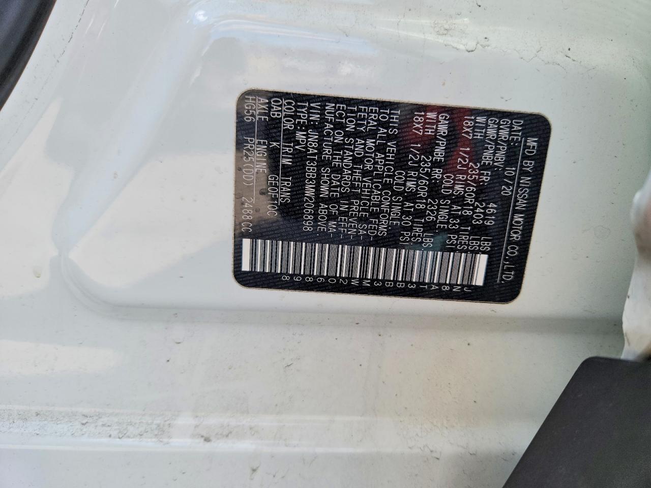 2021 Nissan Rogue Sv - zdjęcie 13