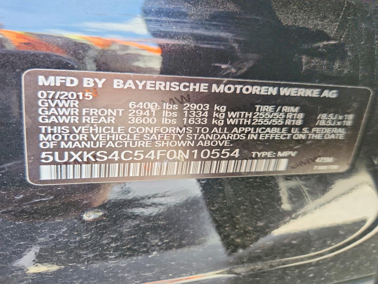 2015 BMW X5 xDrive35D - zdjęcie 13