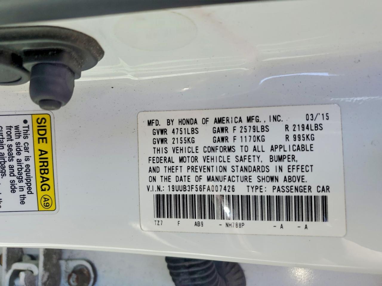 2015 Acura Tlx Tech - zdjęcie 12