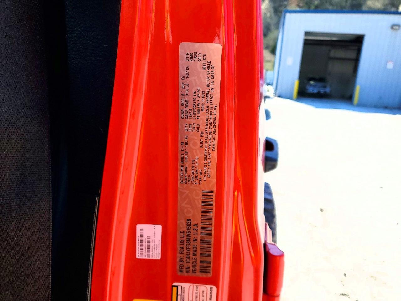 2021 Jeep Wrangler Unlimited Rubicon - zdjęcie 12