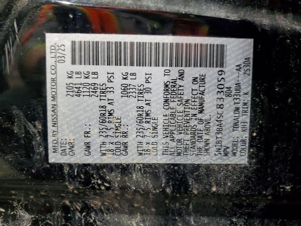 2025 Nissan Rogue Sv - zdjęcie 13