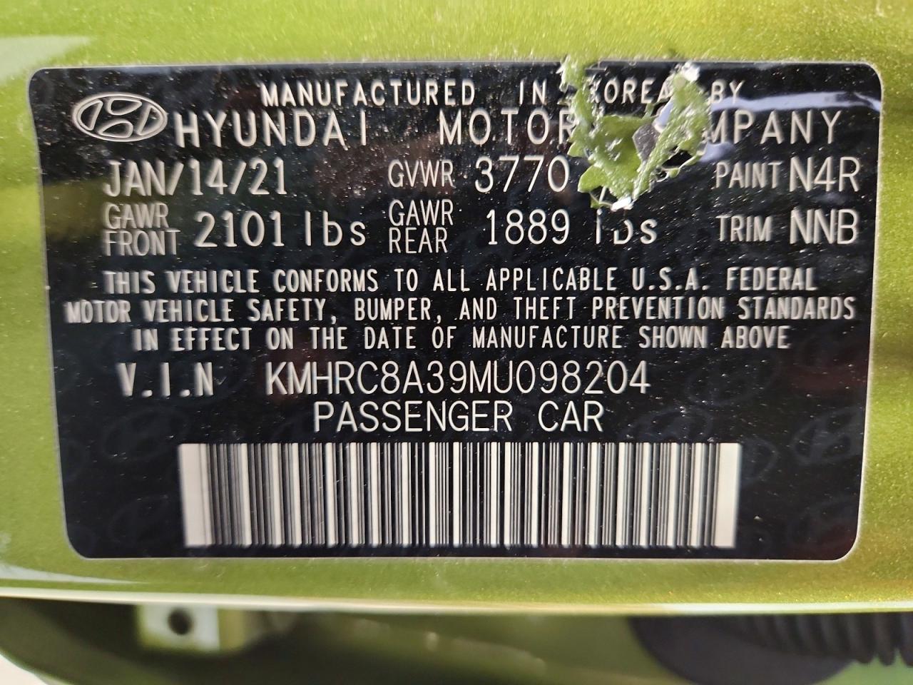 2021 Hyundai Venue Sel - zdjęcie 13