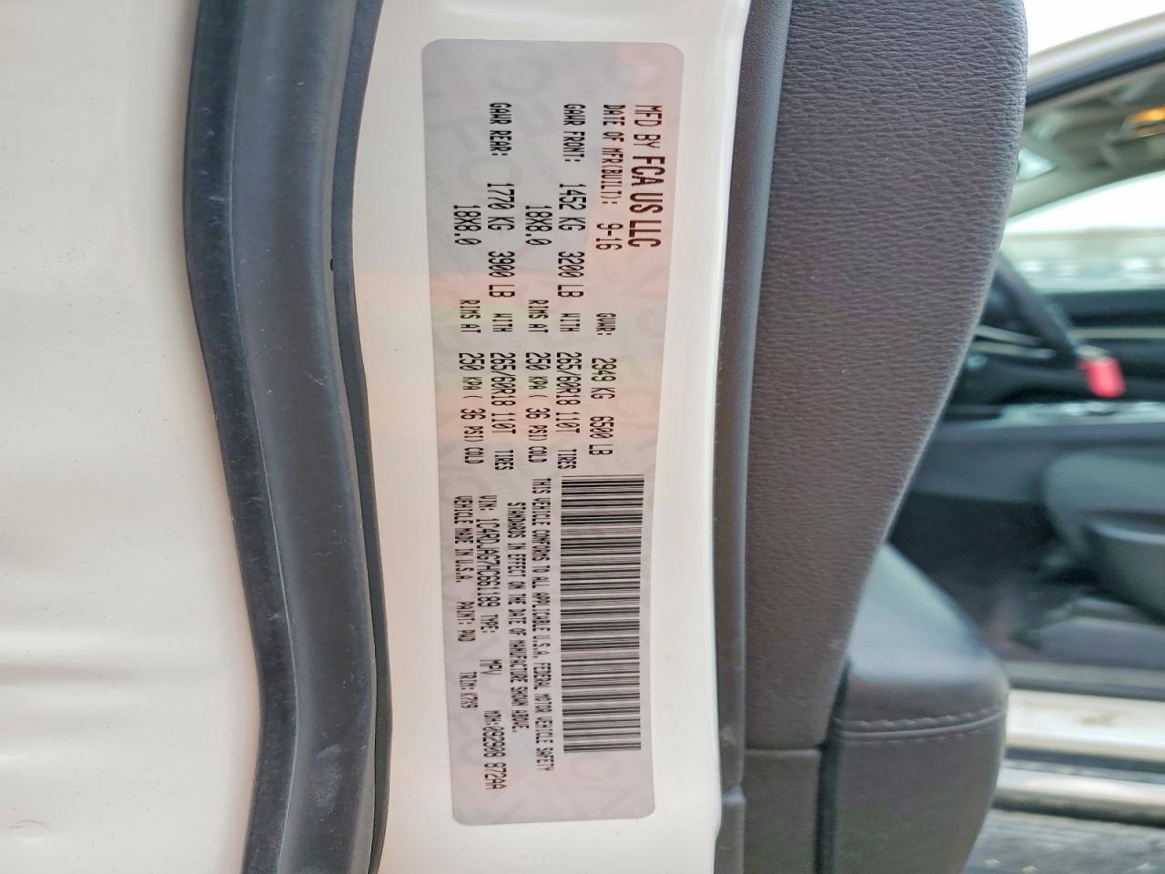 2017 Dodge Durango Sxt - zdjęcie 14