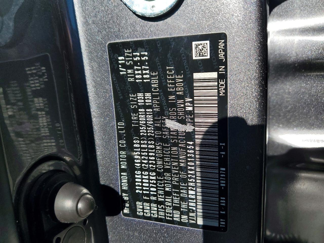 2019 Honda Cr-V Ex - zdjęcie 13