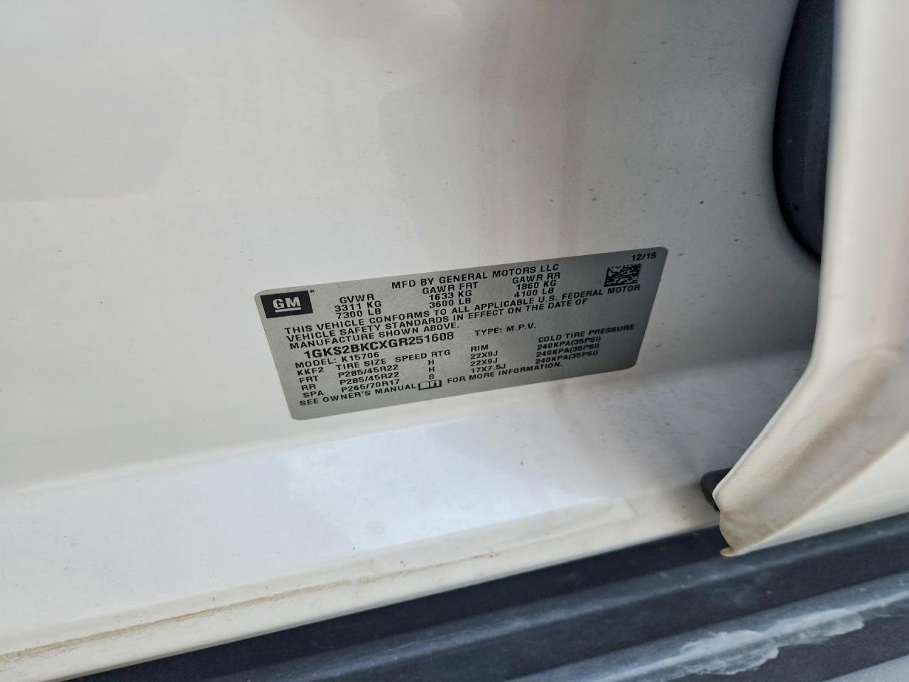 2016 GMC Yukon Slt - zdjęcie 13