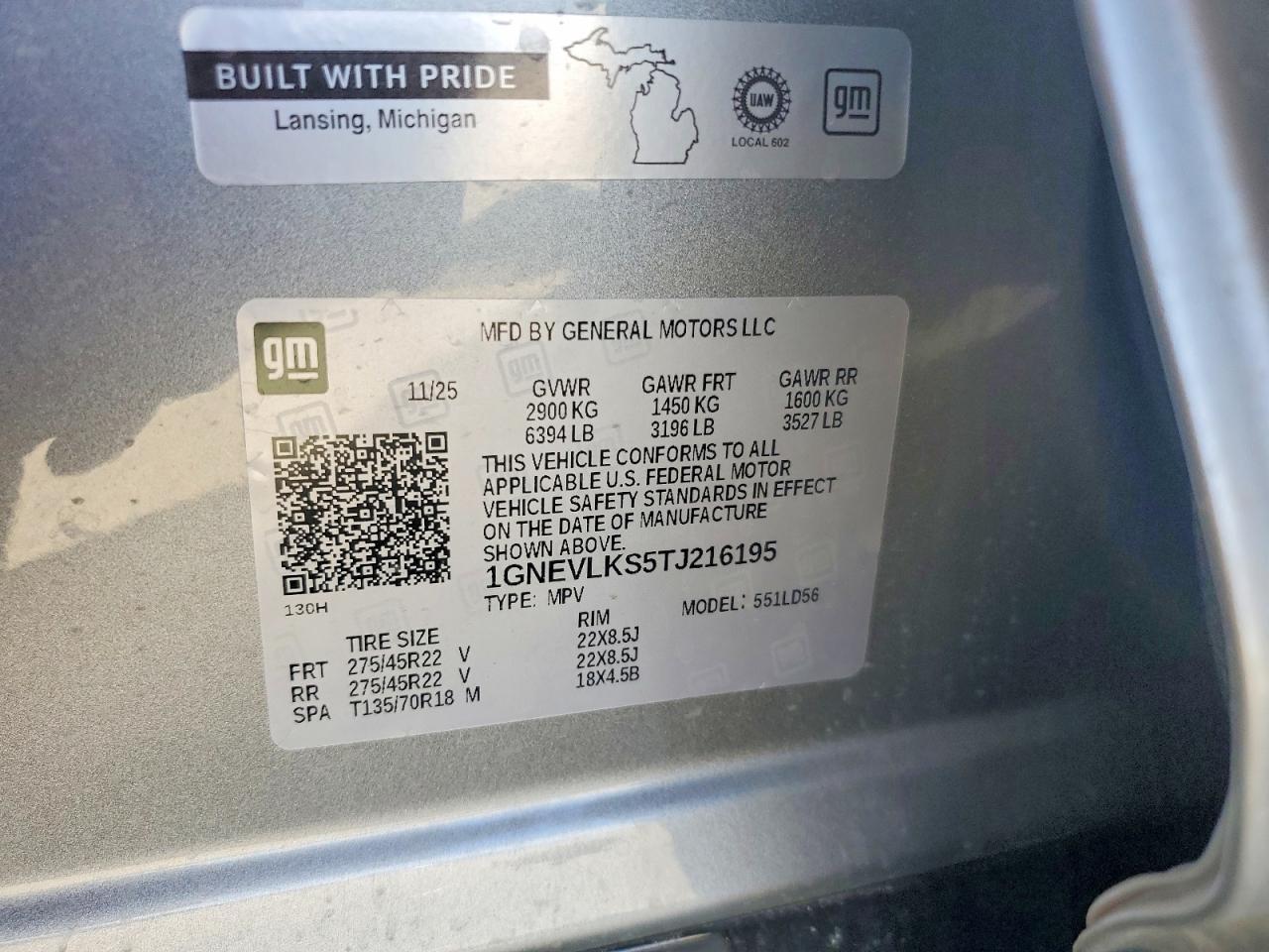 2026 Chevrolet Traverse Rs - zdjęcie 13