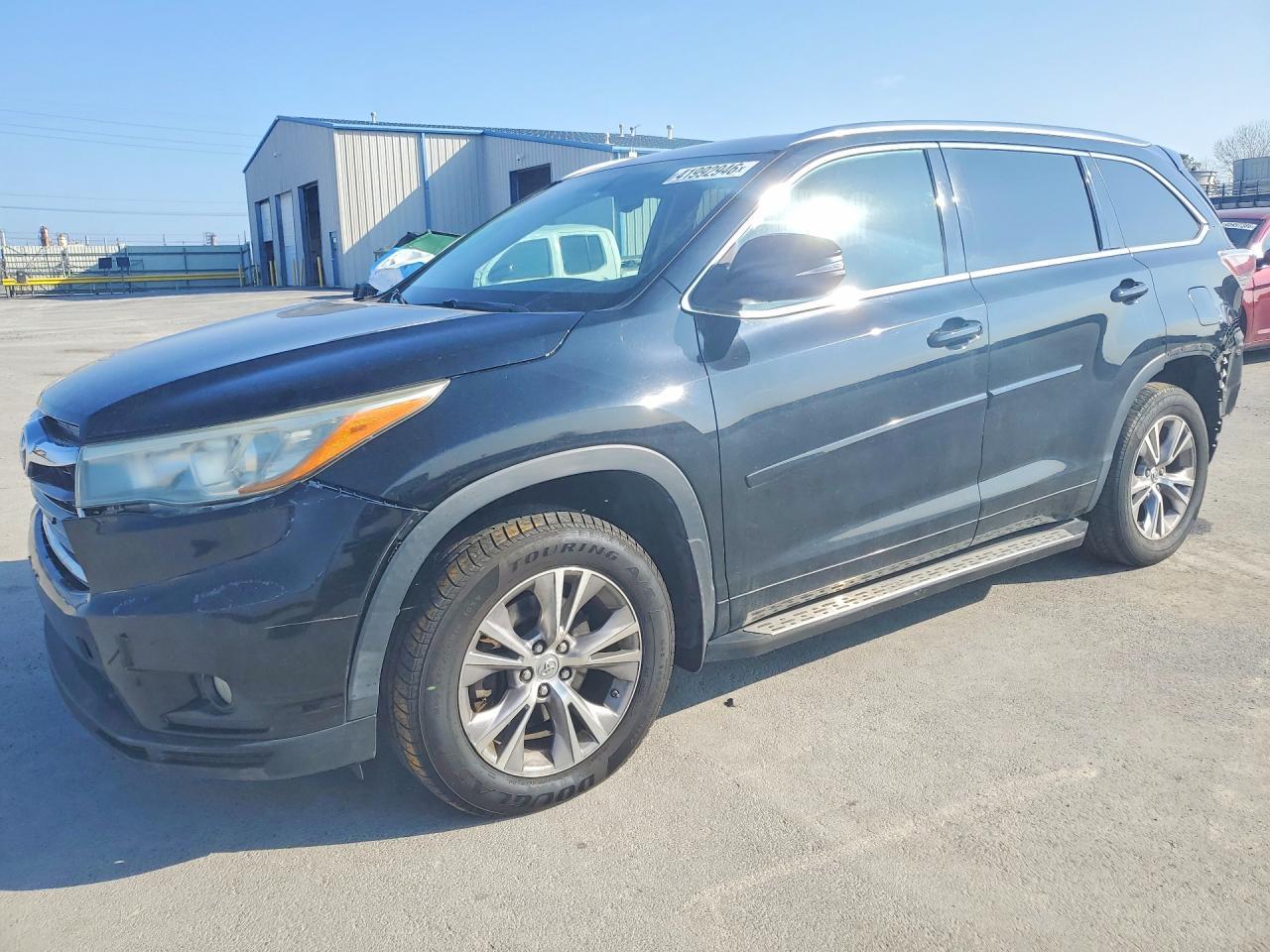 2015 Toyota Highlander Xle - zdjęcie główne