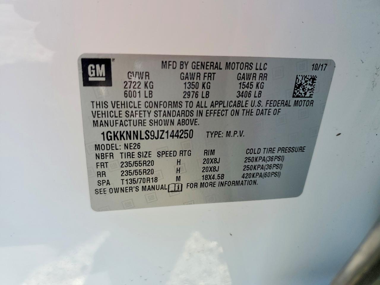 2018 GMC Acadia Slt-2 - zdjęcie 13