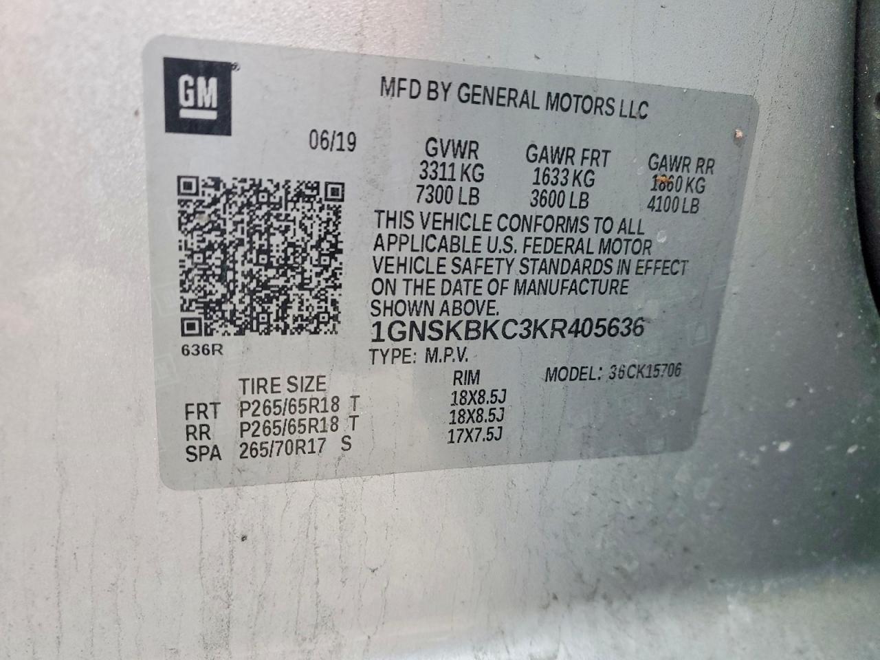 2019 Chevrolet Tahoe - zdjęcie 13