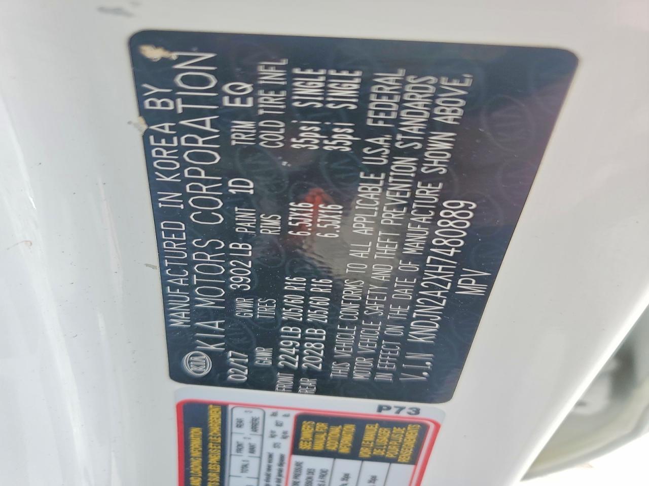 2017 Kia Soul Base - zdjęcie 13