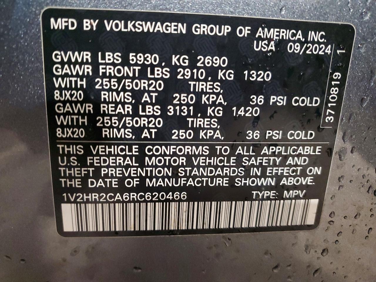 2024 Volkswagen Atlas Se - zdjęcie 13