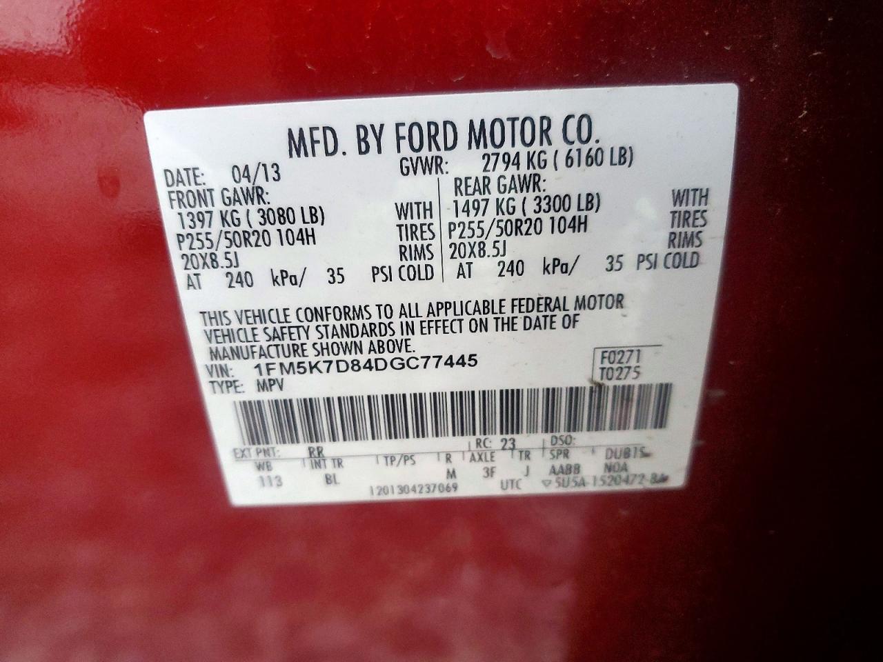 2013 Ford Explorer Xlt - zdjęcie 13