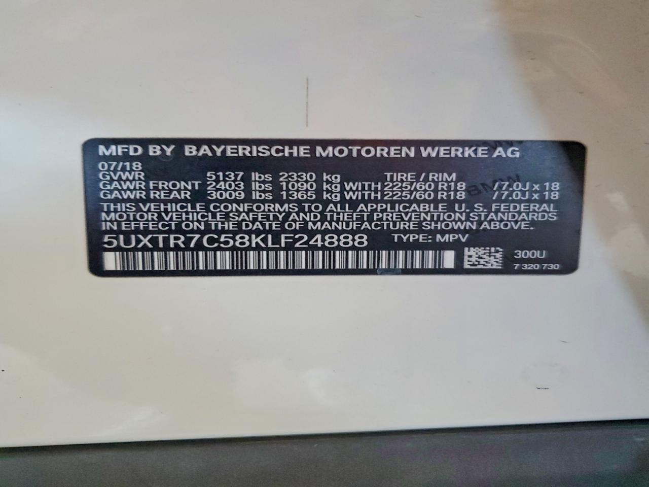 2019 BMW X3 Sdrive30I - zdjęcie 12