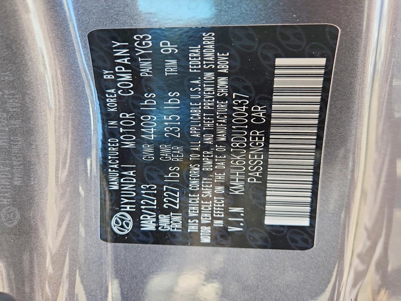 2013 Hyundai Genesis Coupe 3.8 Grand Touring - zdjęcie 13