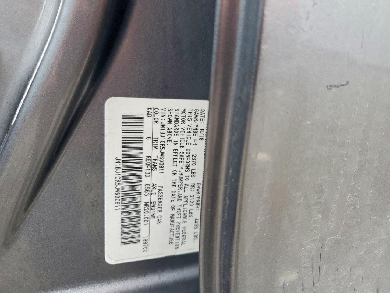 2018 Nissan Rogue Sport Sl - zdjęcie 13