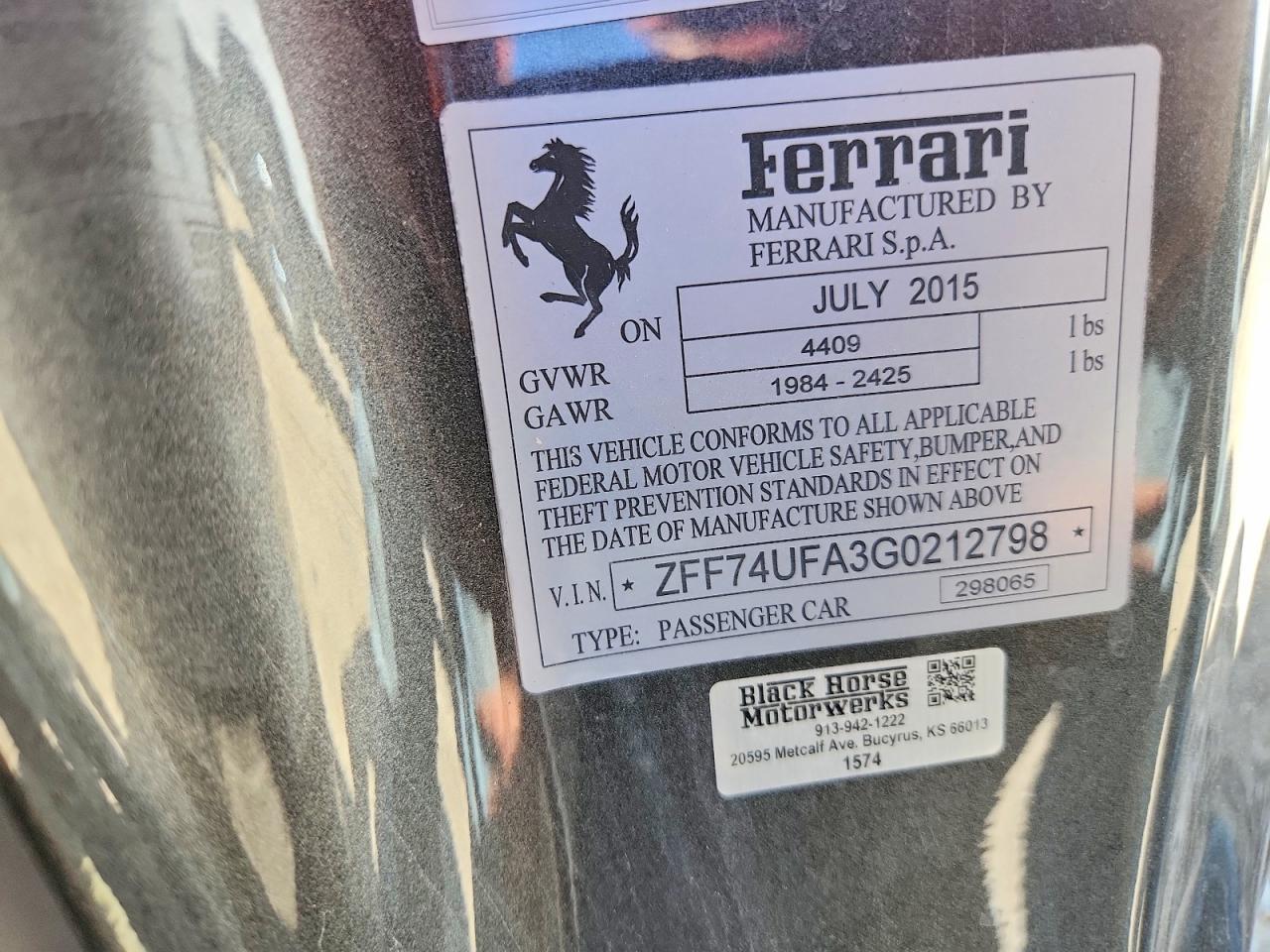 2016 Ferrari F12 Berlinetta - zdjęcie 12