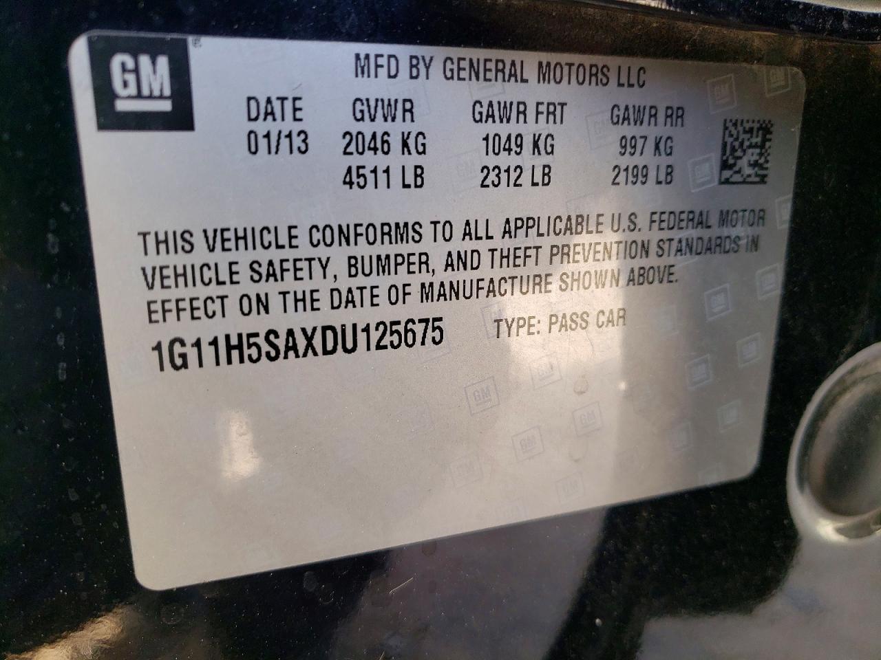 2013 Chevrolet Malibu Ltz - zdjęcie 13