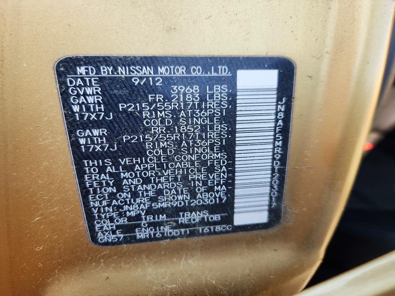 2013 Nissan Juke S - zdjęcie 13