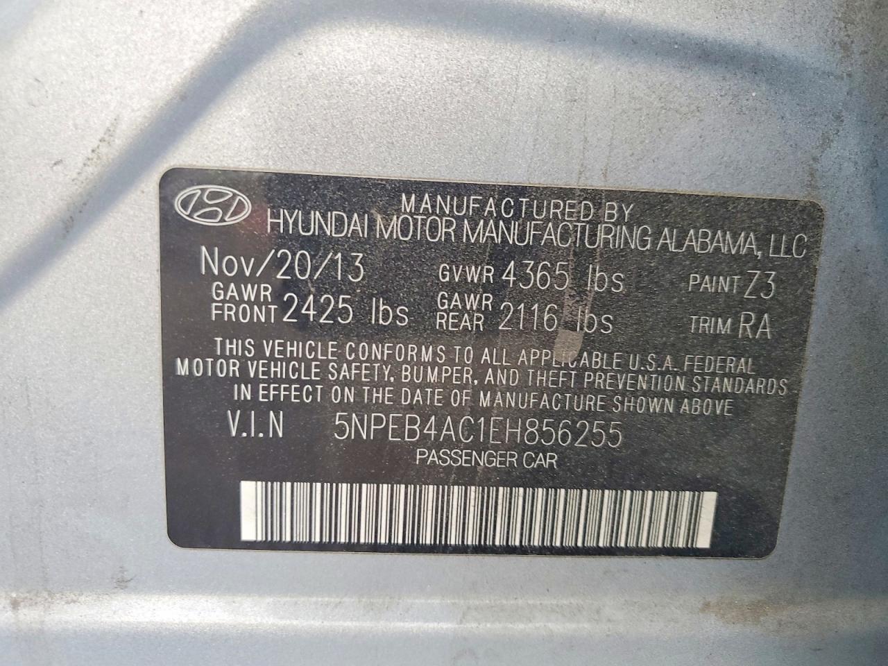 2014 Hyundai Sonata Gls - zdjęcie 12
