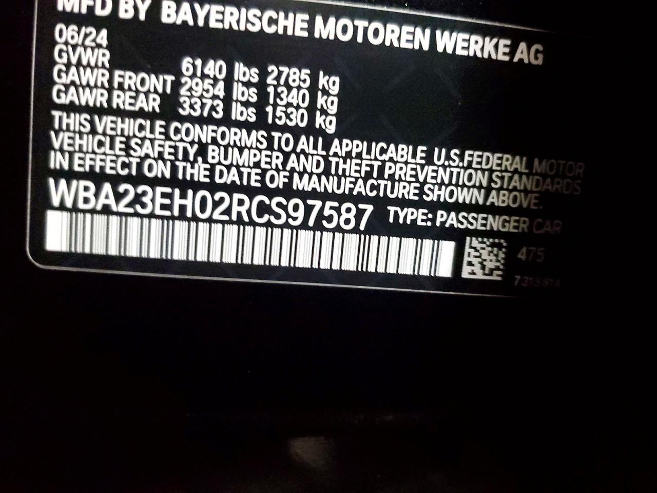 2024 BMW 740 I - zdjęcie 14