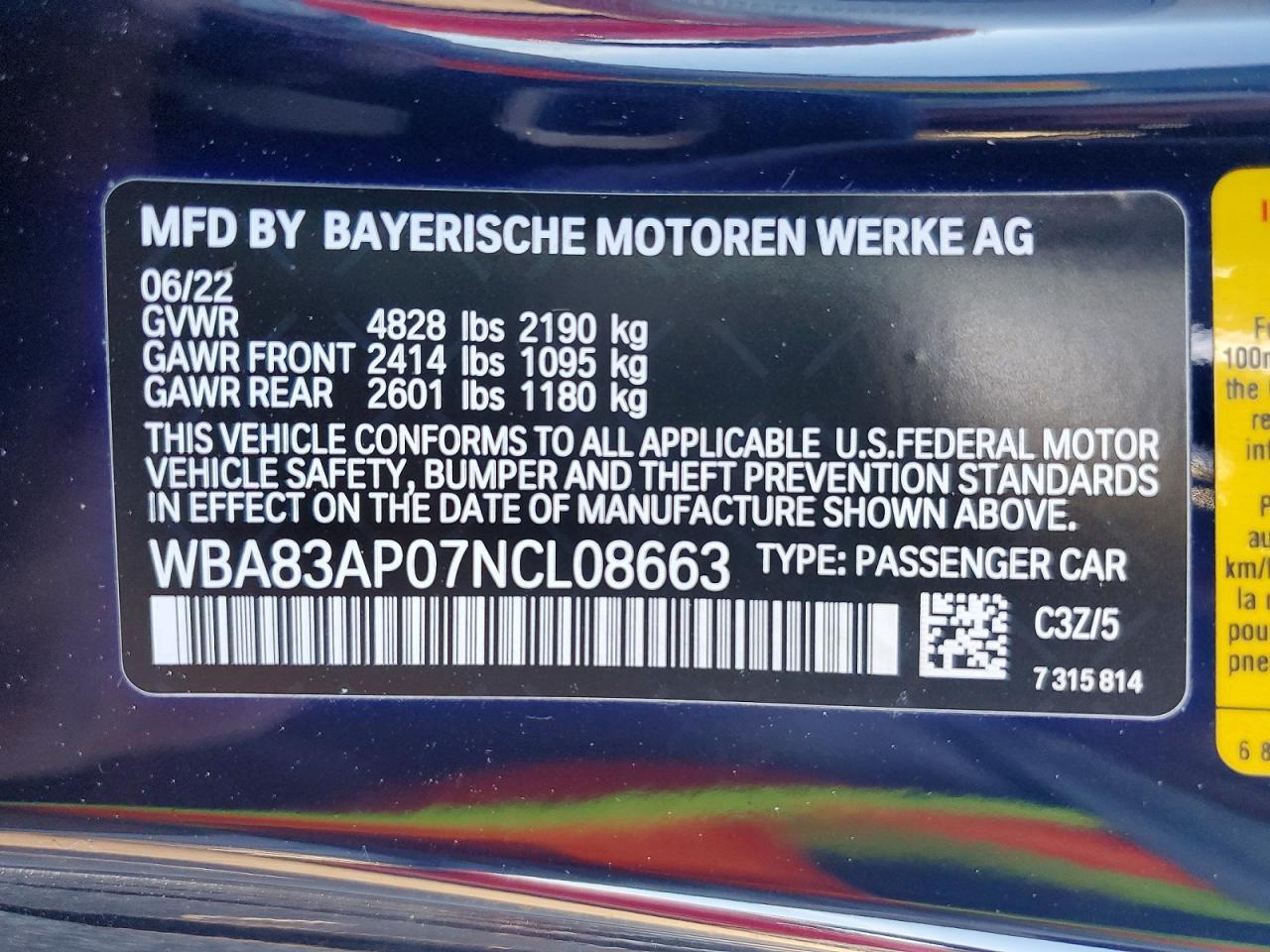 2022 BMW M440I - zdjęcie 12