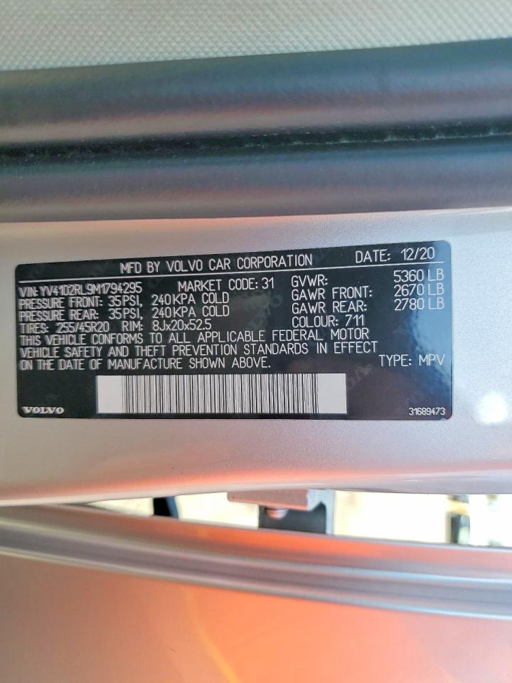 2021 Volvo Xc60 T5 Inscription - zdjęcie 13