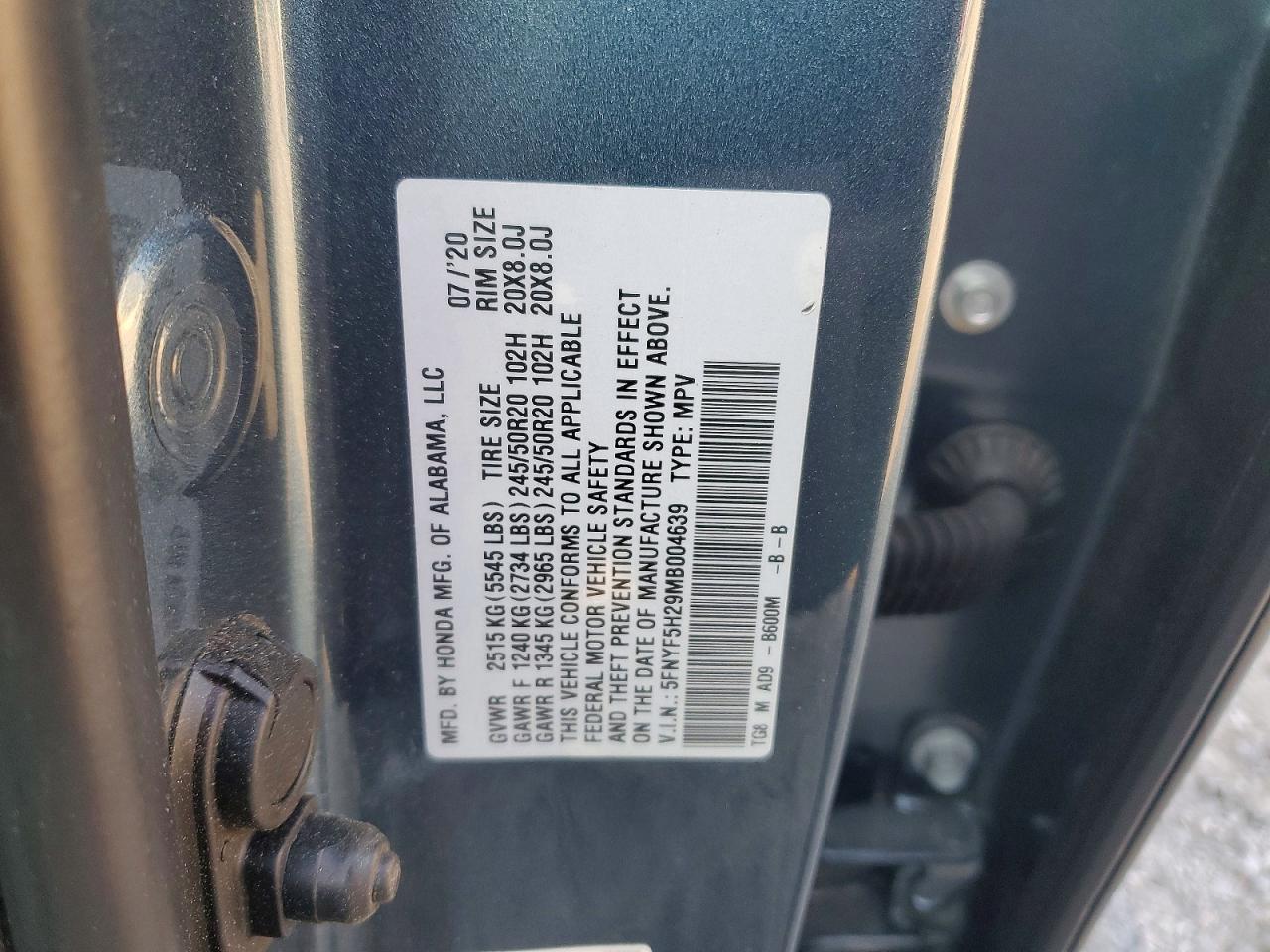 2021 Honda Pilot Se - zdjęcie 13