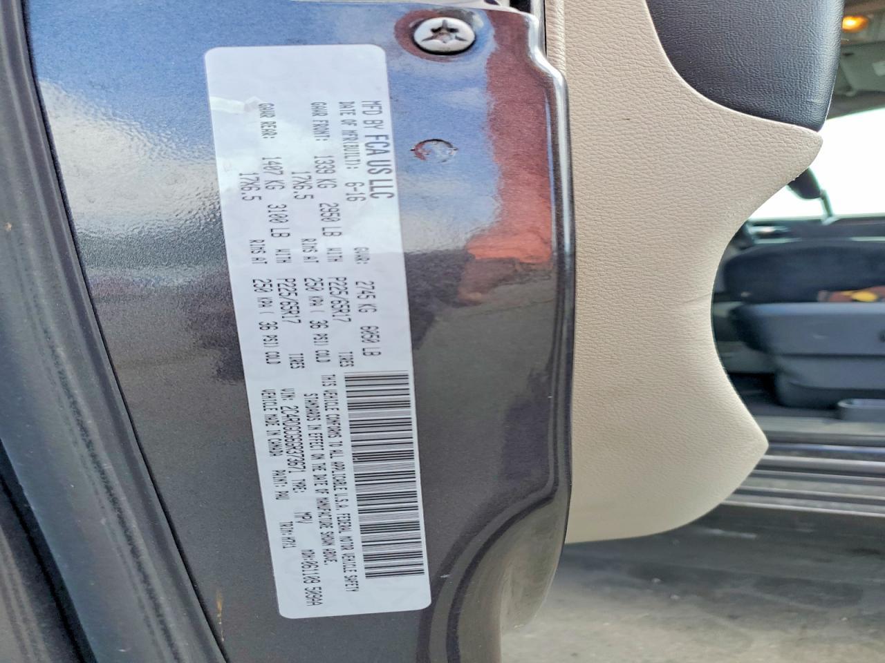 2016 Dodge Grand Caravan Sxt - zdjęcie 13