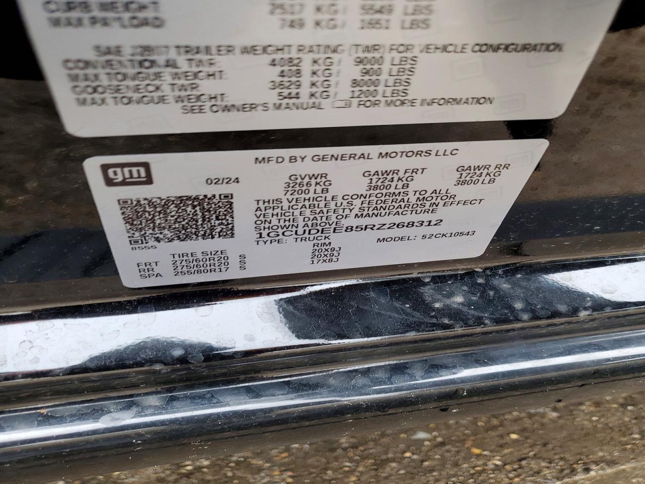 2024 Chevrolet Silverado K1500 Rst - zdjęcie 13