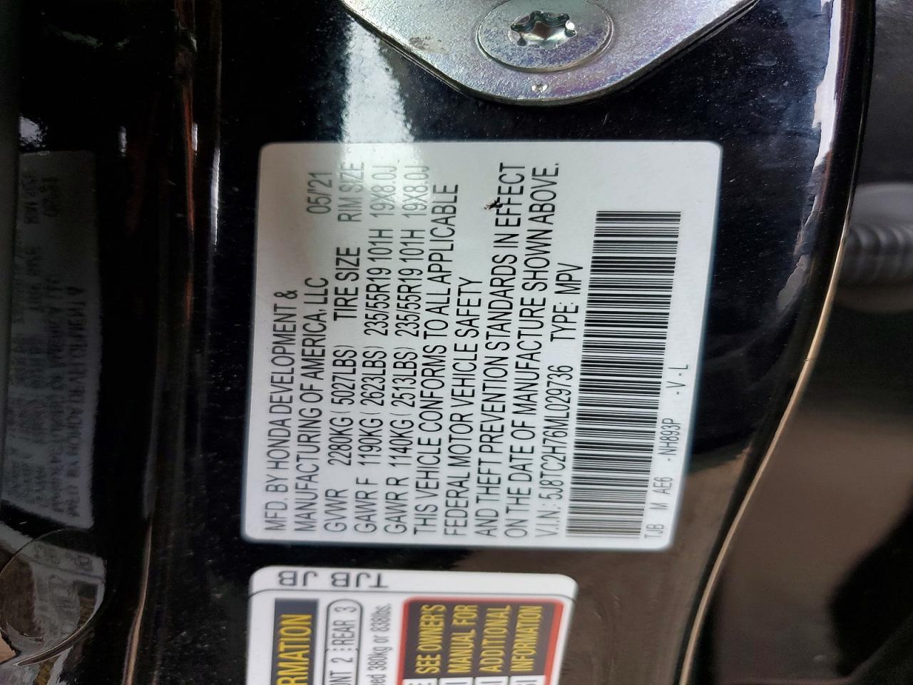 2021 Acura Rdx Advance - zdjęcie 13