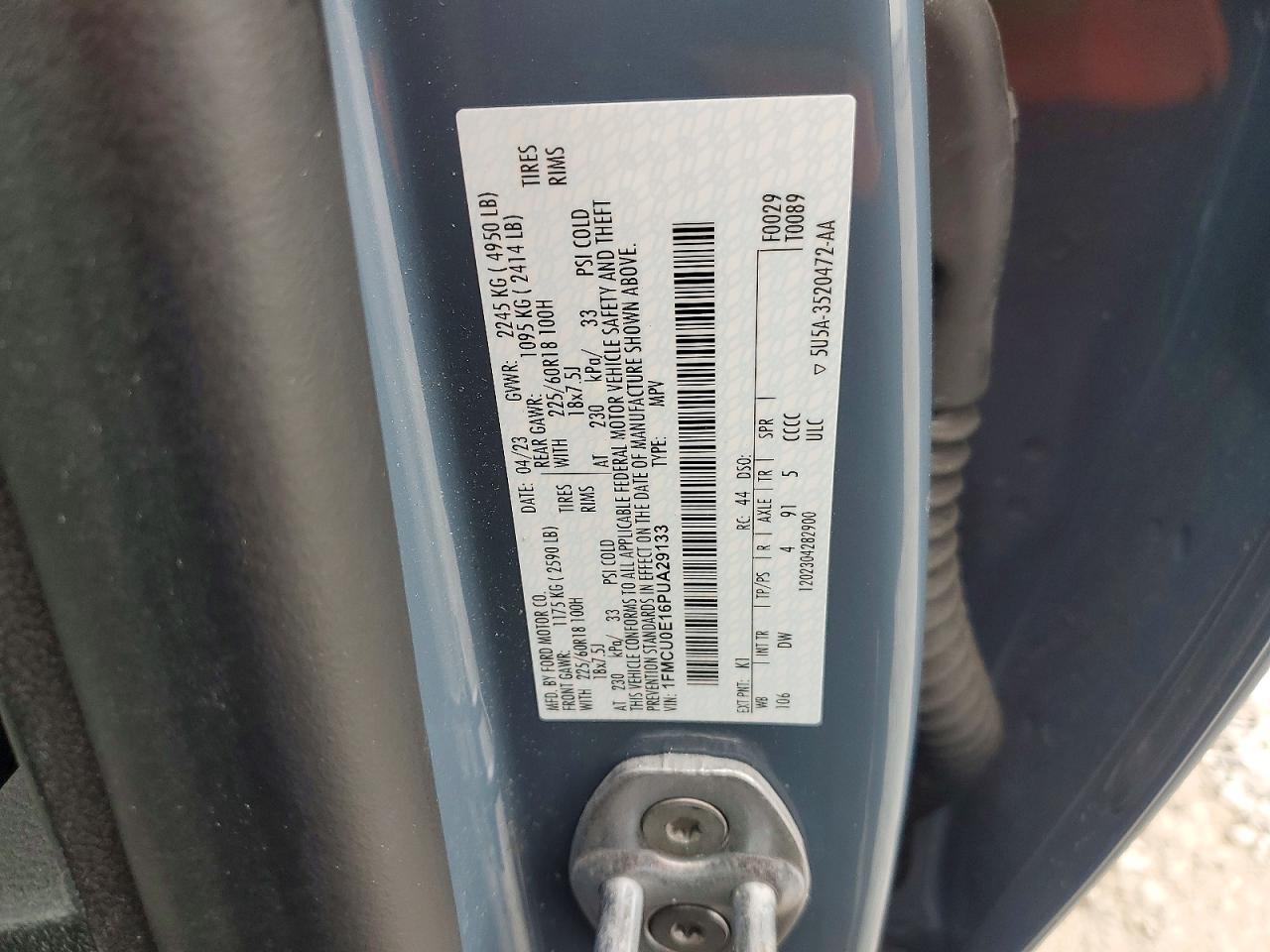 2023 Ford Escape - zdjęcie 13