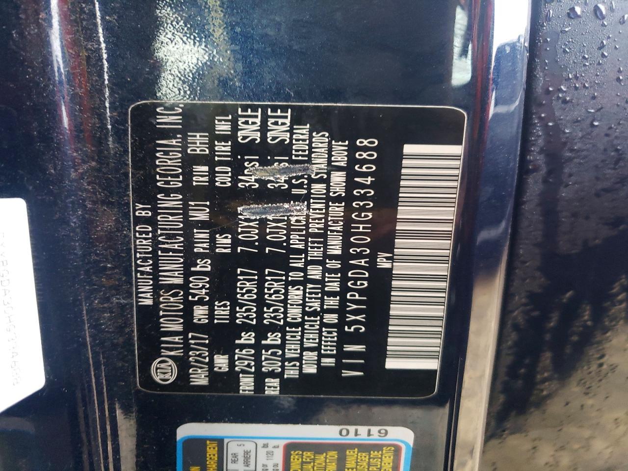 2017 Kia Sorento Lx - zdjęcie 14