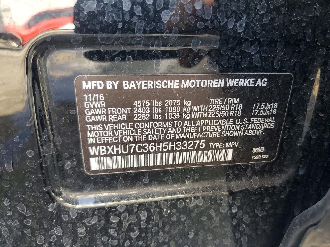 2017 BMW X1 Sdrive28I - zdjęcie 13