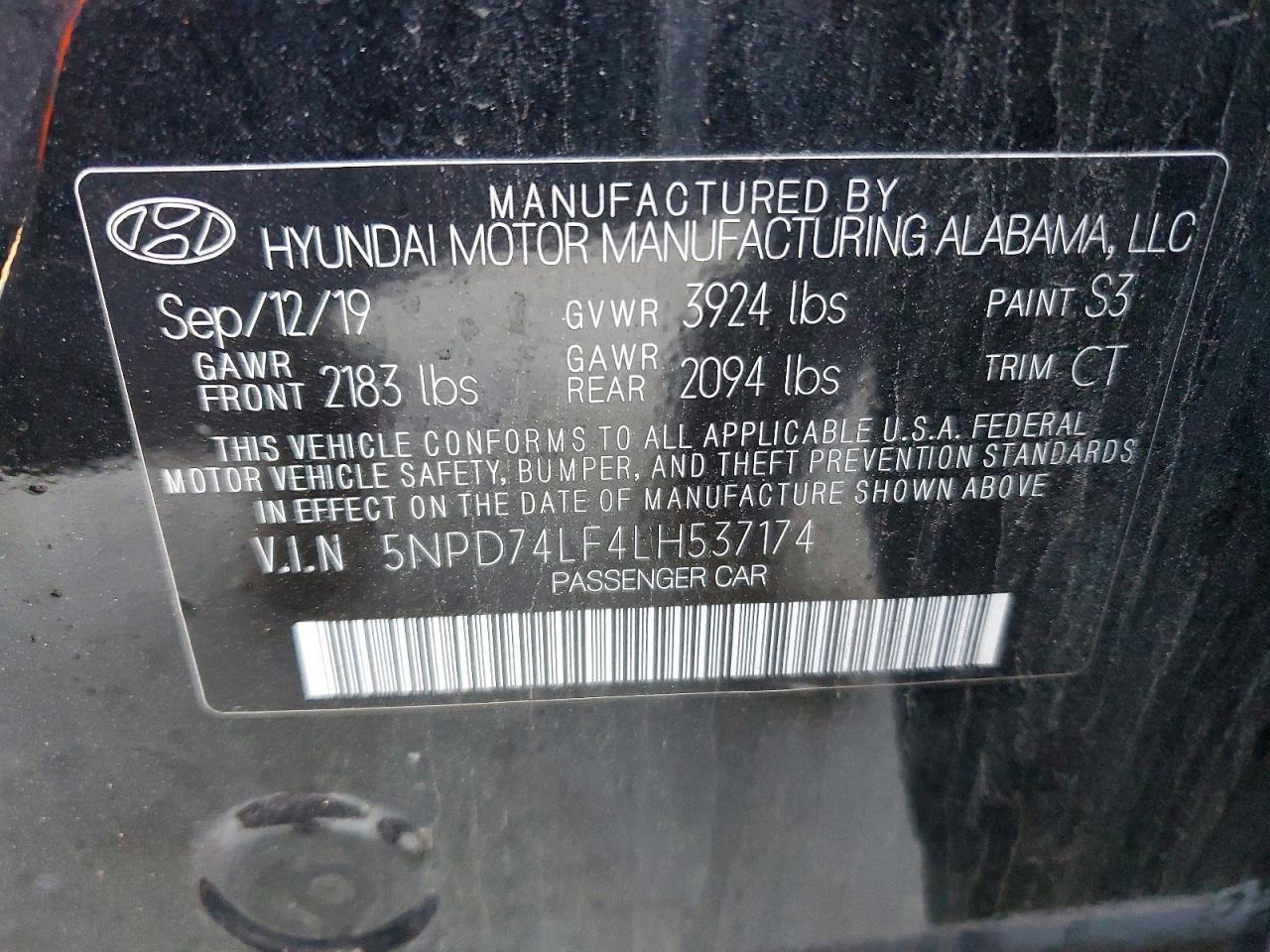 2020 Hyundai Elantra Se - zdjęcie 12