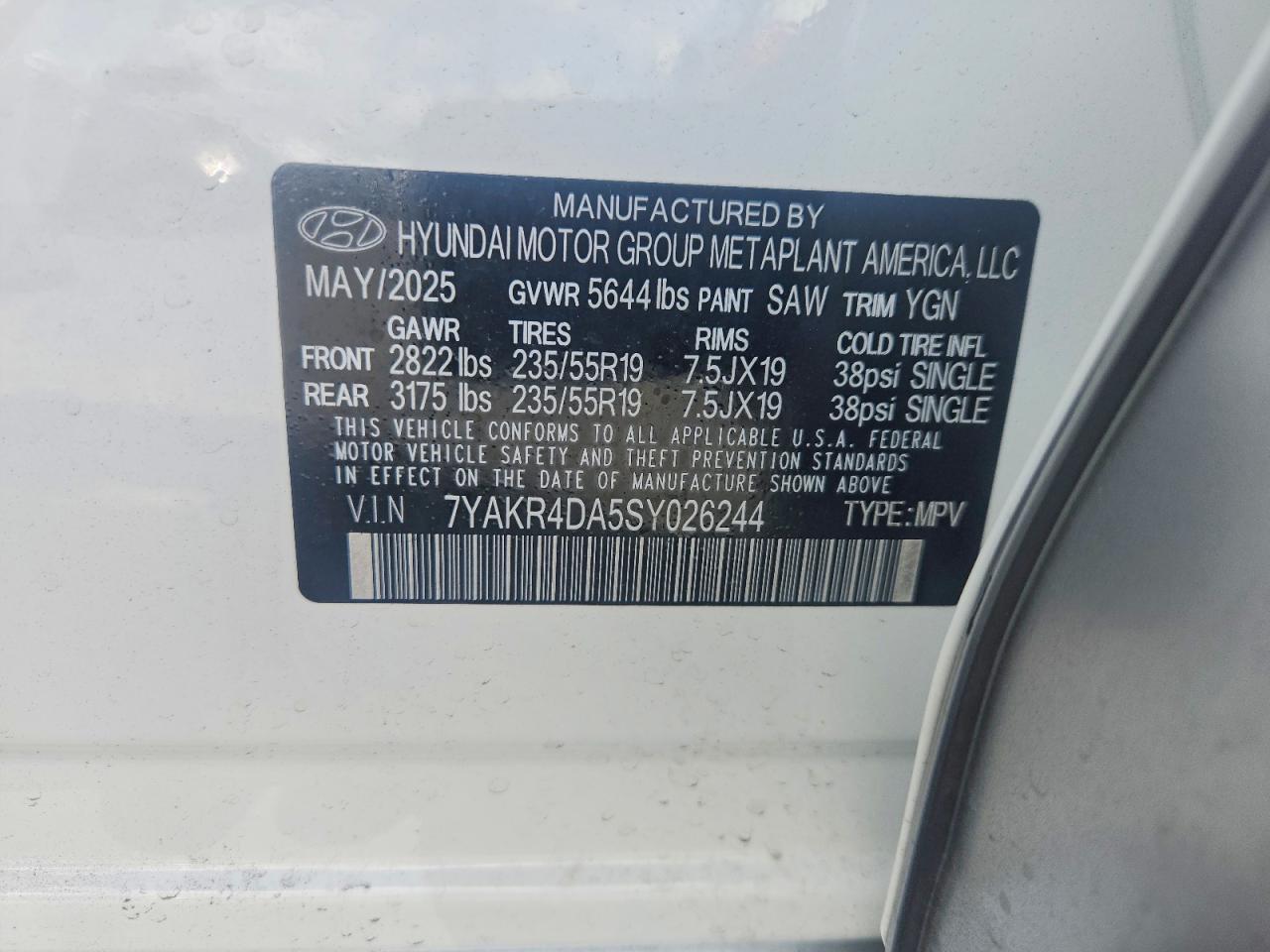 2025 Hyundai Ioniq 5 Limited - zdjęcie 14